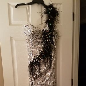 sz 12 pageant/prom dress